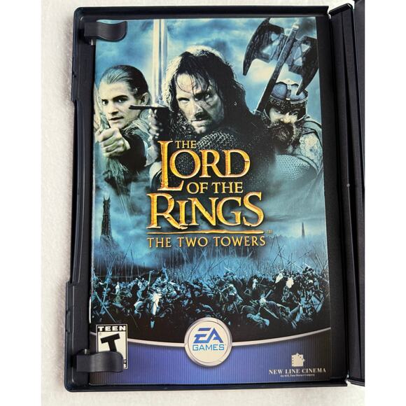 The Lord of the Rings: The Two Towers (PlayStation 2, 2002) Complete CIB EA Game - Picture 4 of 7